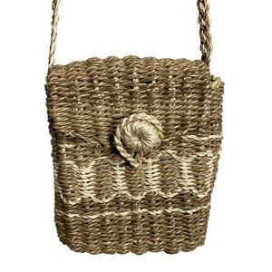 Boho Basket Crossbody Bag
